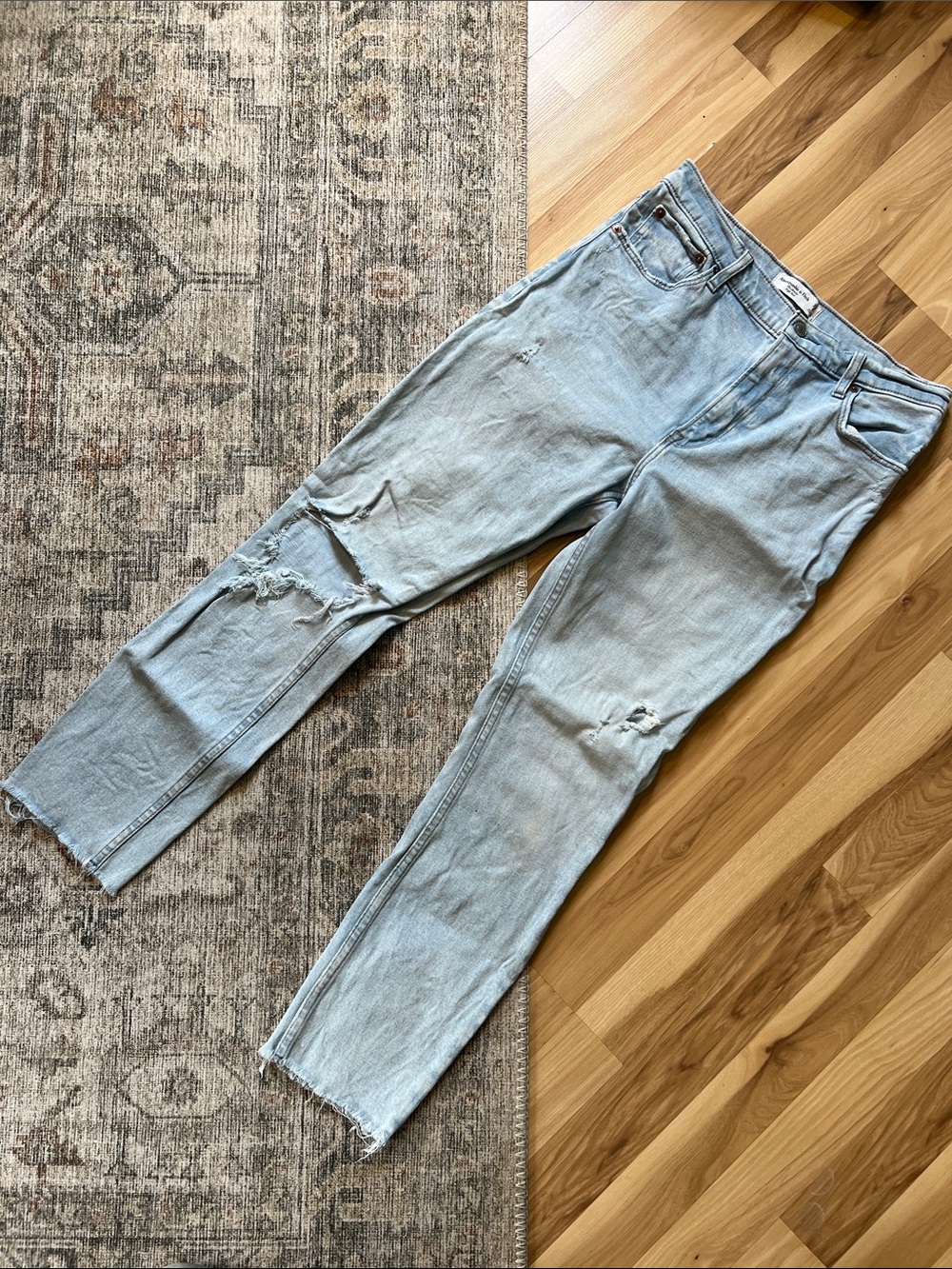 Abercrombie High Rise Skinny Jeans